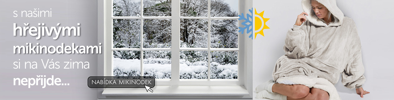 Hřejivé MIKINO-DEKY