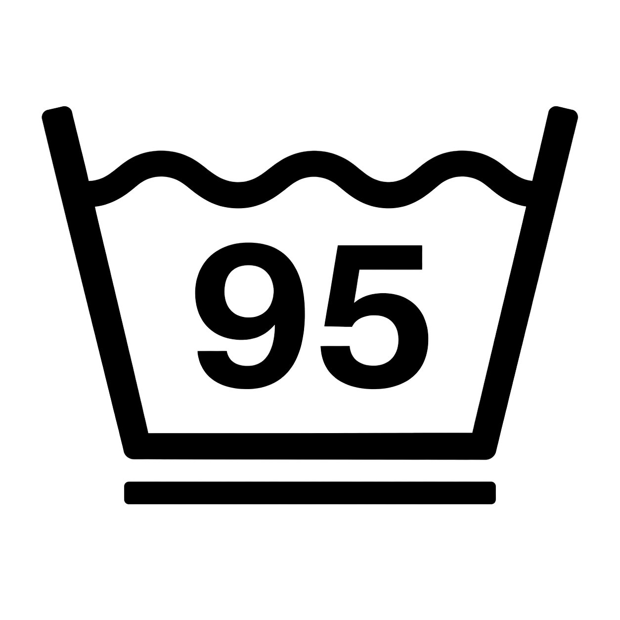 Praní 95 mírné