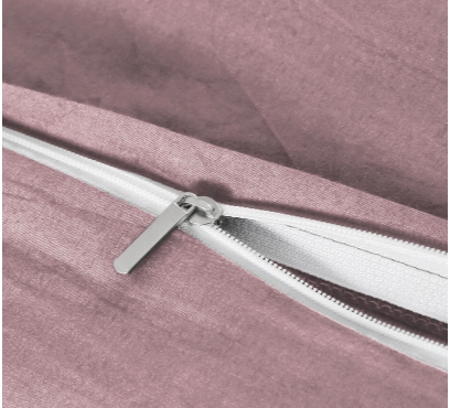 Jednobarevná ložní souprava ze 100% česané bavlny (2)