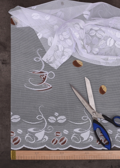 Metrážová žakarová záclona (3)