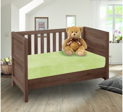 Froté prostěradlo do dětské postýlky 260g/m²