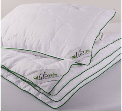 Dětská souprava polštáře a přikrývky ALOE VERA DT3 – 130 × 90 + 45 × 65 cm