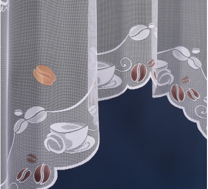 Hotová oblouková záclona žakarového typu s barevnými motivy (1)