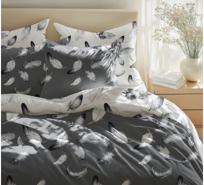 Kvalitní ložní soupravy ze 100% česané bavlny