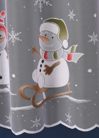 Metrážová žakarová záclona (2)