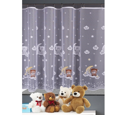 Metrážová žakarová záclona