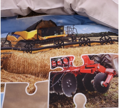 Tématická ložní souprava s motivem TRAKTORY (4)