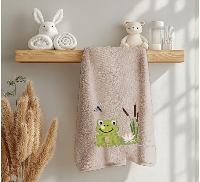 Kolekce dětských ručníků s originální výšivkou