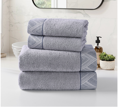 Froté ručníky a osušky Denim 24 - šedá