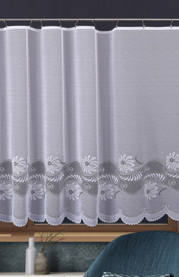 Metrážová žakarová záclona