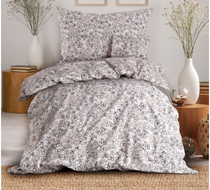 Kvalitní ložní soupravy ze 100% česané bavlny