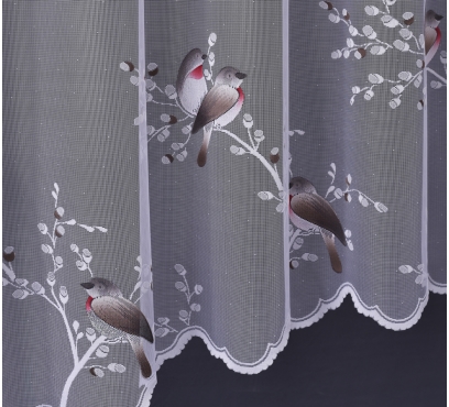 Hotová oblouková záclona žakarového typu s barevnými motivy (2)