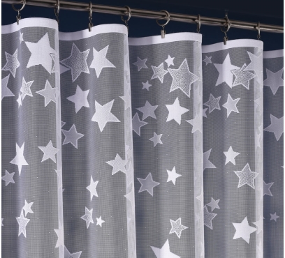 Hotová oblouková záclona žakarového typu (2)