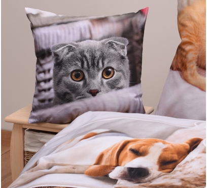 Tématická ložní souprava s motivem MAZLÍČCI (2)