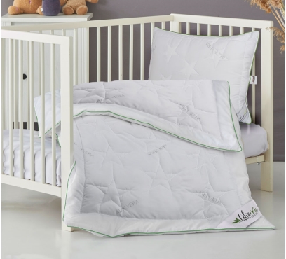 Dětský prošívaný set polštářku a peřinky do postýlky