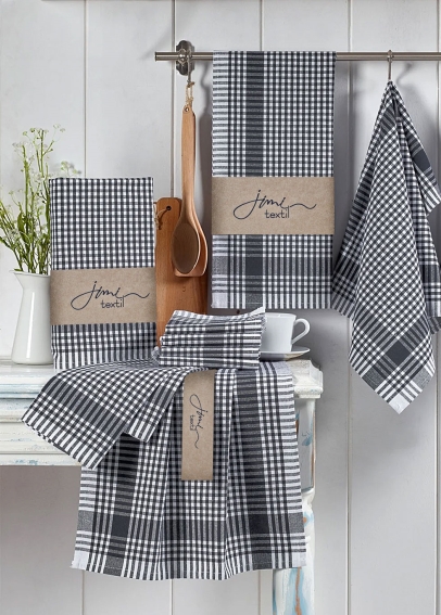 Sada 3ks bavlněných utěrek