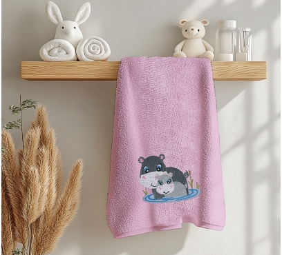 Kolekce dětských ručníků s originální výšivkou