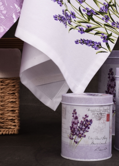 Savé bavlněné utěrky UT58 - Motiv levandule - JIMI Textil (4)