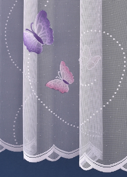 Metrážová žakarová záclona (1)