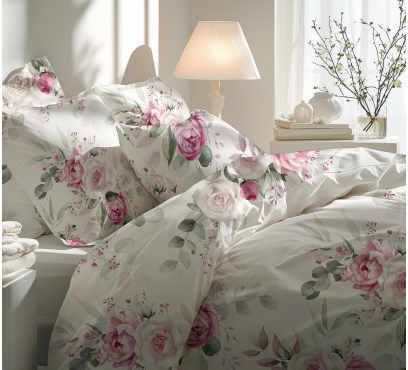 Kvalitní ložní soupravy ze 100% česané bavlny