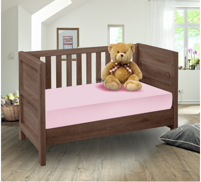 Jersey prostěradlo do dětské postýlky 210g/m² (1)