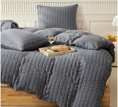 Jednobarevné ložní soupravy krep premium