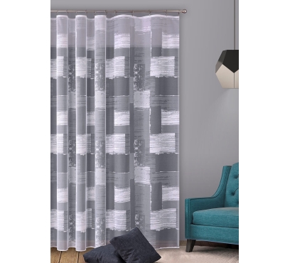 Metrážová žakarová záclona