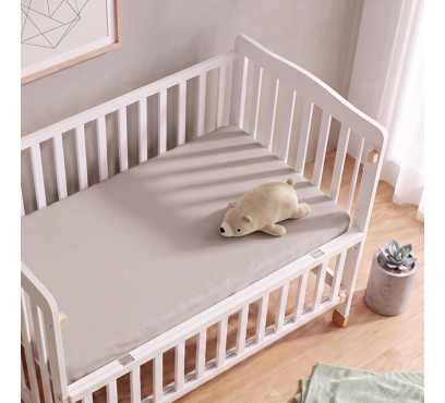 Jersey prostěradlo s lycrou do postýlky JD17 – latte – 60–70 × 120–140 cm