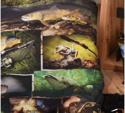 Tématická ložní souprava s motivem RYBAŘENÍ (3)