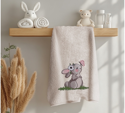 Kolekce dětských ručníků s originální výšivkou