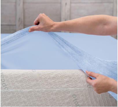 Froté prostěradlo PREMIUM blankytné FE2
