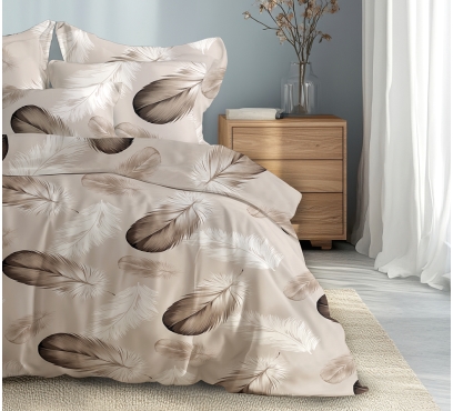 Kvalitní ložní soupravy ze 100% česané bavlny
