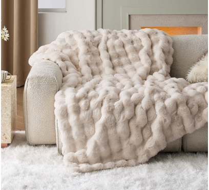 Luxusní kožešinová deka