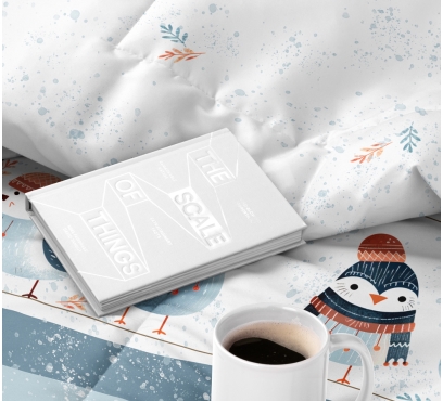 Tématická ložní souprava s motivem TUČŇÁCI (1)