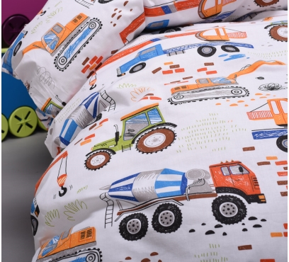 Dětská ložní souprava STAVBA (2)