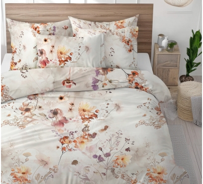 Kvalitní ložní soupravy ze 100% česané bavlny