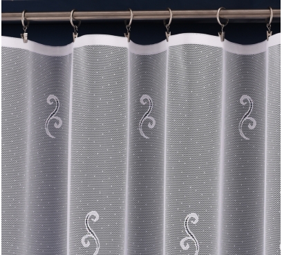 Hotová oblouková záclona žakarového typu (2)