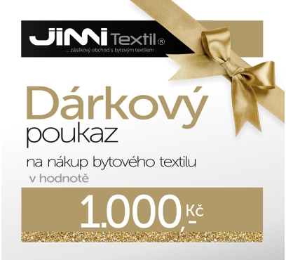 Dárkový poukaz 1000 Kč
