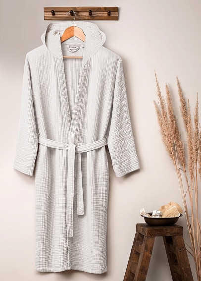 Mušelínový župan