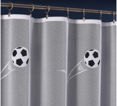 Dětská žakarová záclona s barevnými motivy (2)