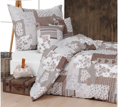 Kvalitní ložní soupravy ze 100% česané bavlny