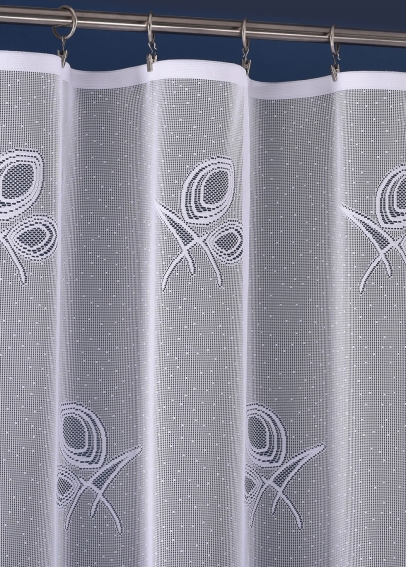 Metrážová žakarová záclona (2)