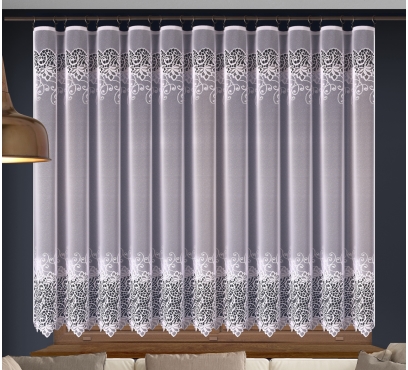 Hotová záclona žakarového typu