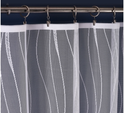 Hotová oblouková záclona žakarového typu (2)