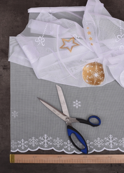 Metrážová žakarová záclona (3)