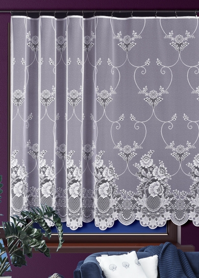 Metrážová žakarová záclona