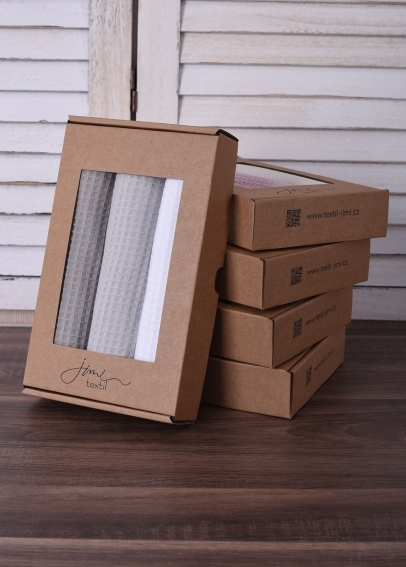 Dárková sada 3ks vaflových utěrek (2)