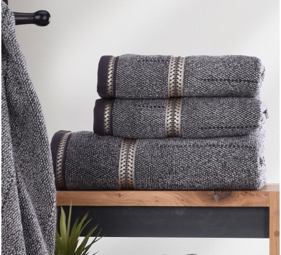 Kolekce žakarových froté ručníků a osušek