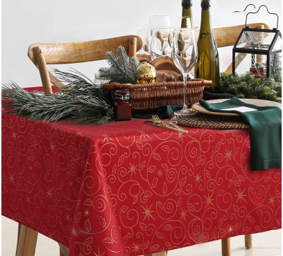 Sváteční ubrus ruční výroby