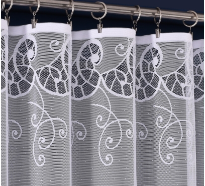 Hotová oblouková záclona žakarového typu (2)